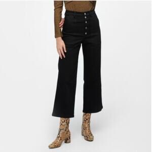 Capulet Lotti Jeans High Rise Button Front Mom Jean Large